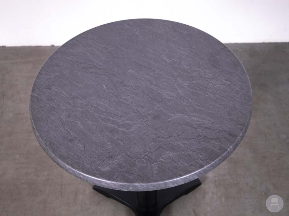 Terrastafel Liz stonelook grijs Satelliet 60cm rond
