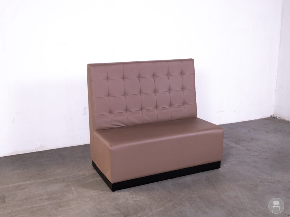 Wandbank Lisa Lilly taupe 120cm