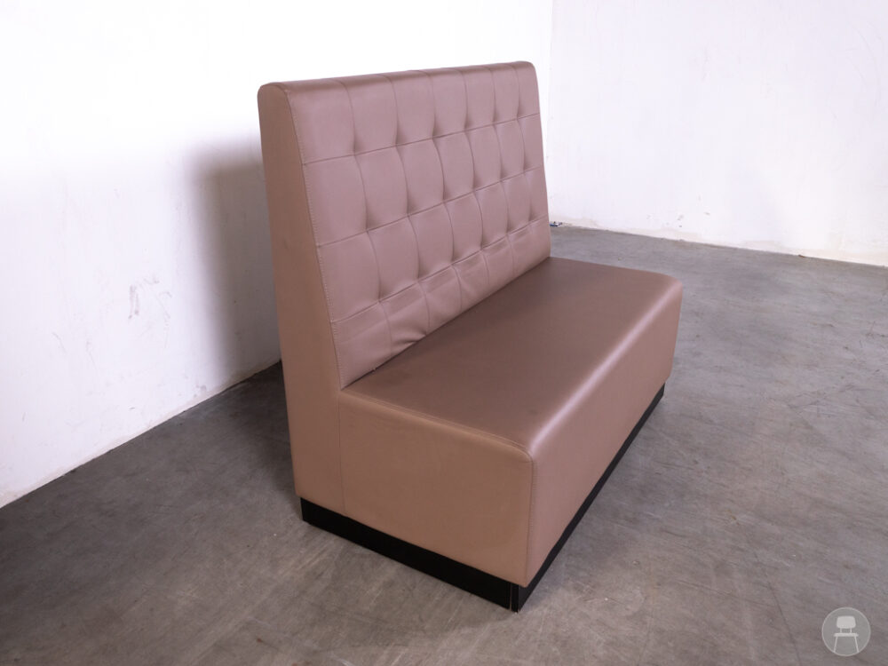 Wandbank Lisa Lilly taupe 120cm