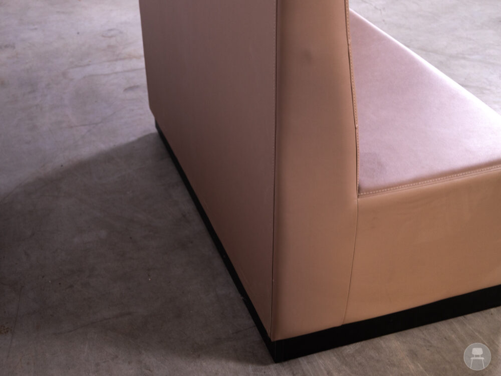 Wandbank Lisa Lilly taupe 120cm
