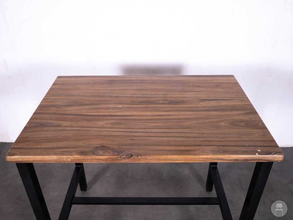 Terras-statafel Lonneke houtlook 120x80cm