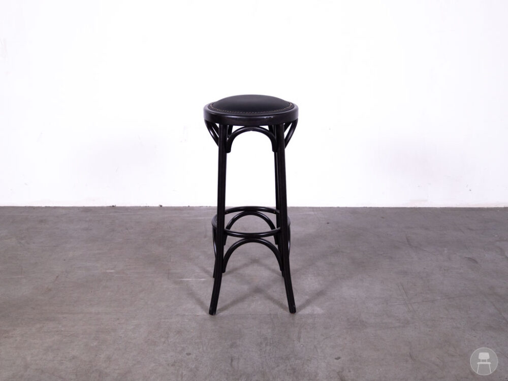 Barkruk Thonet Tax luxe zwart