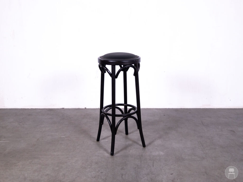 Barkruk Thonet Tax luxe zwart