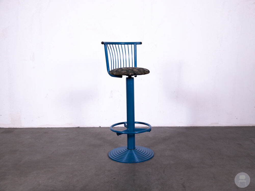 Barkruk Feather blauw