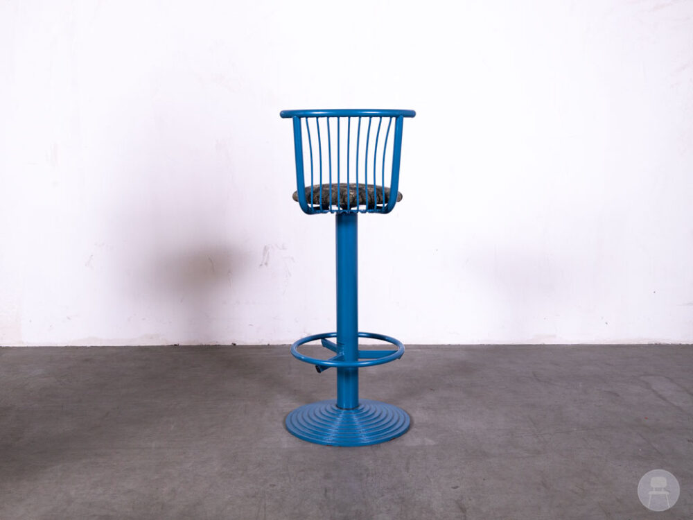 Barkruk Feather blauw