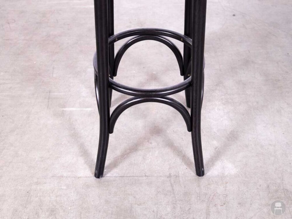Barkruk Thonet Tax luxe zwart