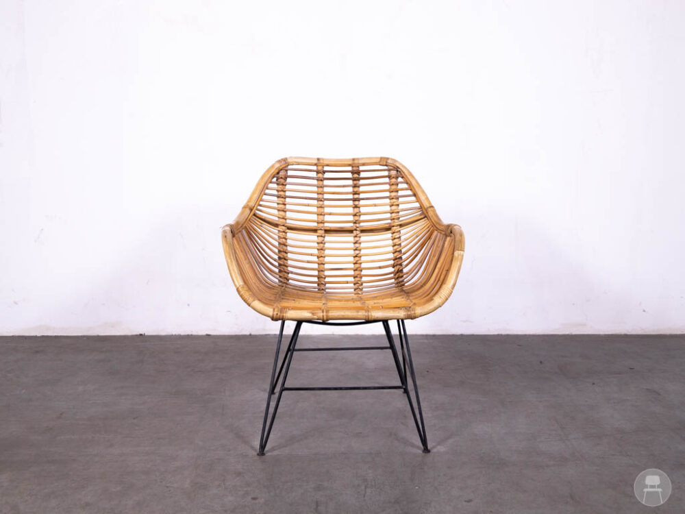 Terrasstoel Nomade rotan naturel