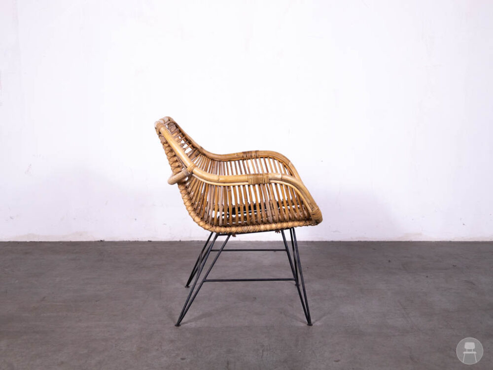 Terrasstoel Nomade rotan naturel