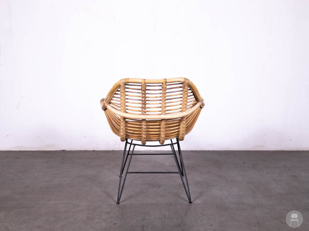 Terrasstoel Nomade rotan naturel