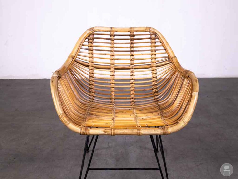 Terrasstoel Nomade rotan naturel