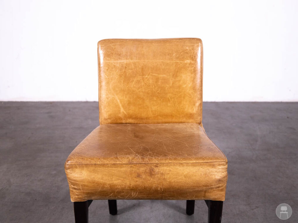 Horecastoel Rowan leer bruin Satelliet