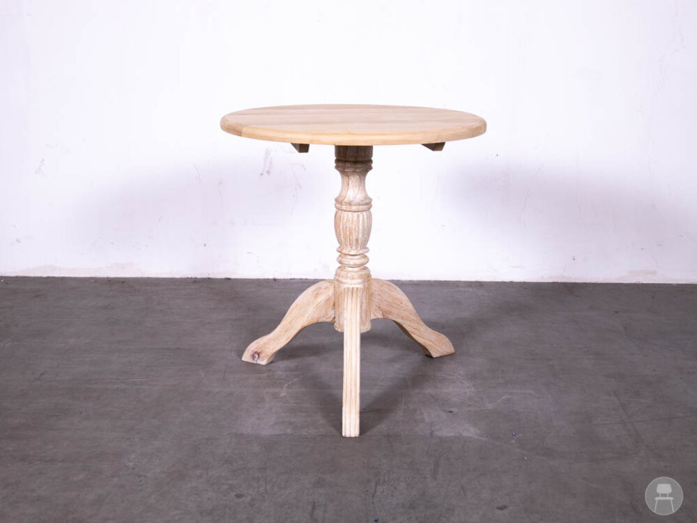 Horecatafel Blank eiken 66cm rond