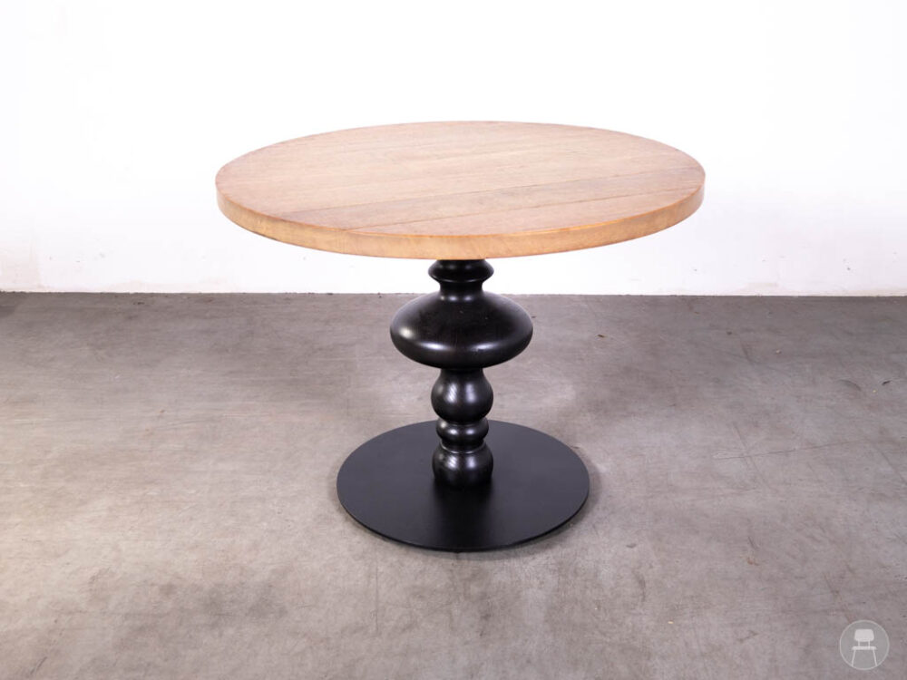 Horecatafel Wesley bubbel eiken 100cm rond