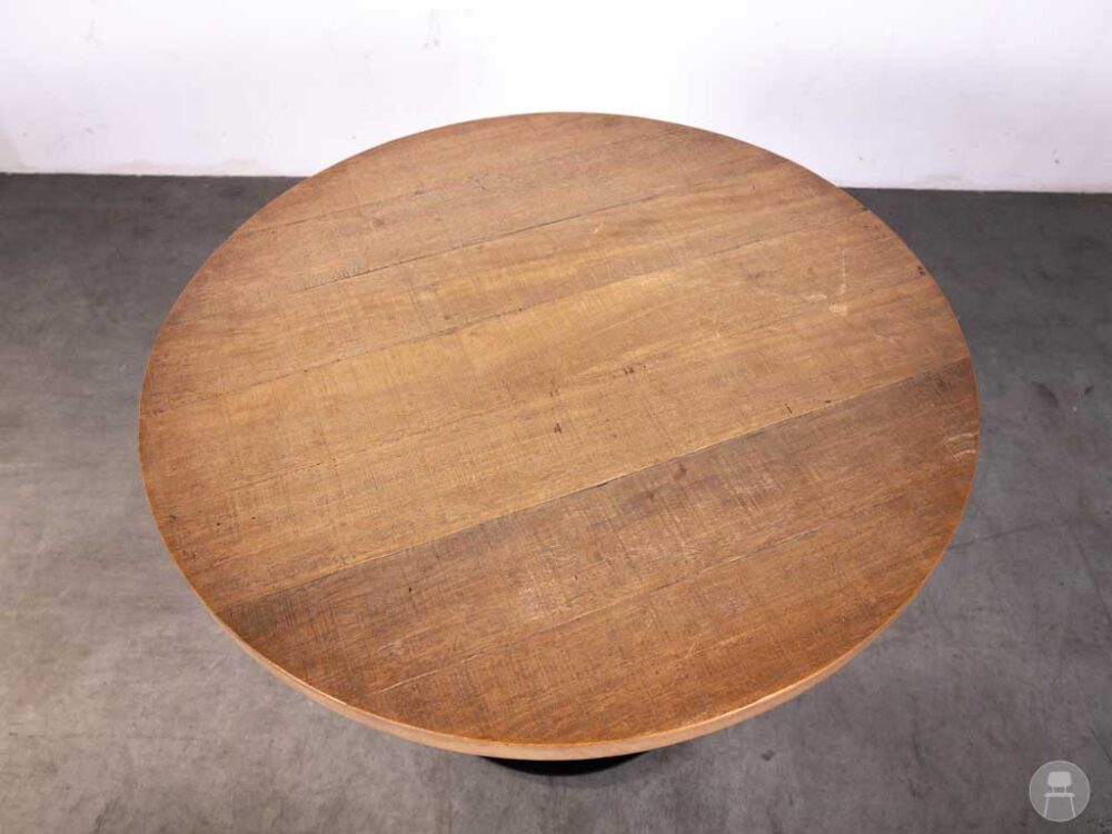 Horecatafel Wesley bubbel eiken 100cm rond