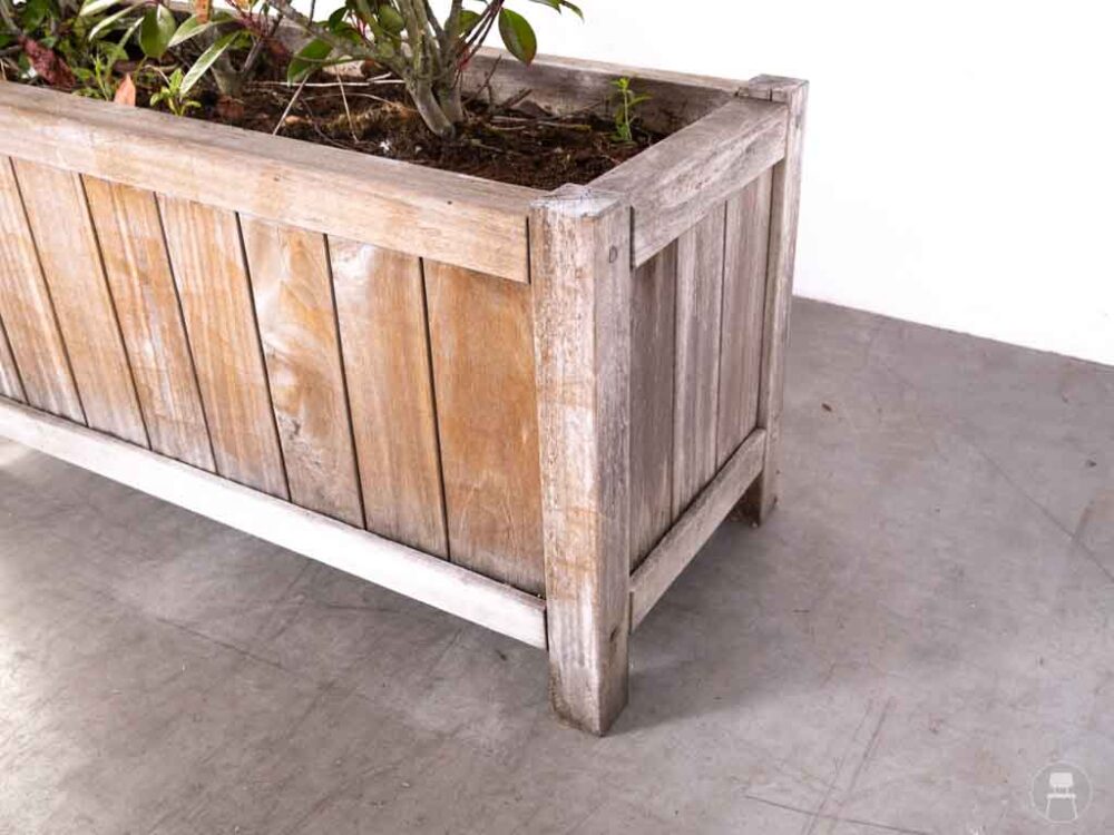 Plantenbak Teak Ronny 120x50cm