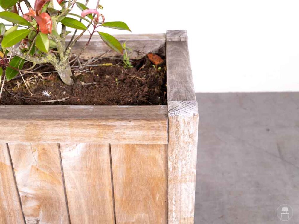 Plantenbak Teak Ronny 120x50cm