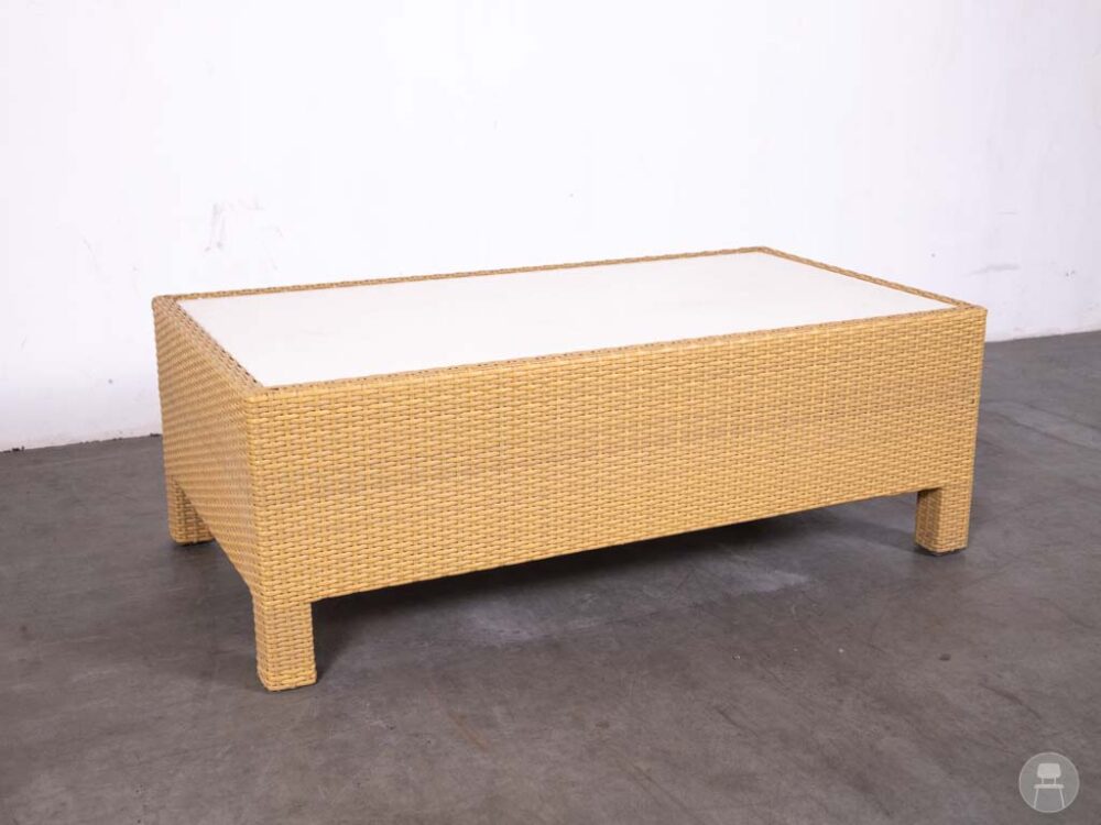 Salontafel Wicker Sany beige 120x65cm