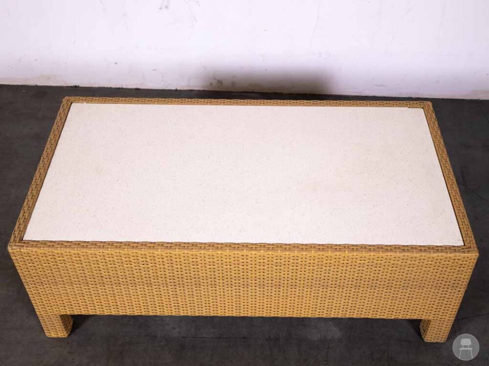 Salontafel Wicker Sany beige 120x65cm