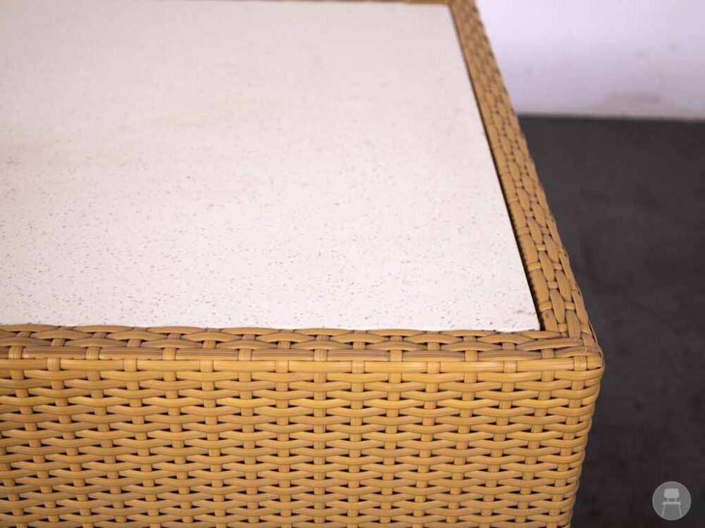 Salontafel Wicker Sany beige 120x65cm