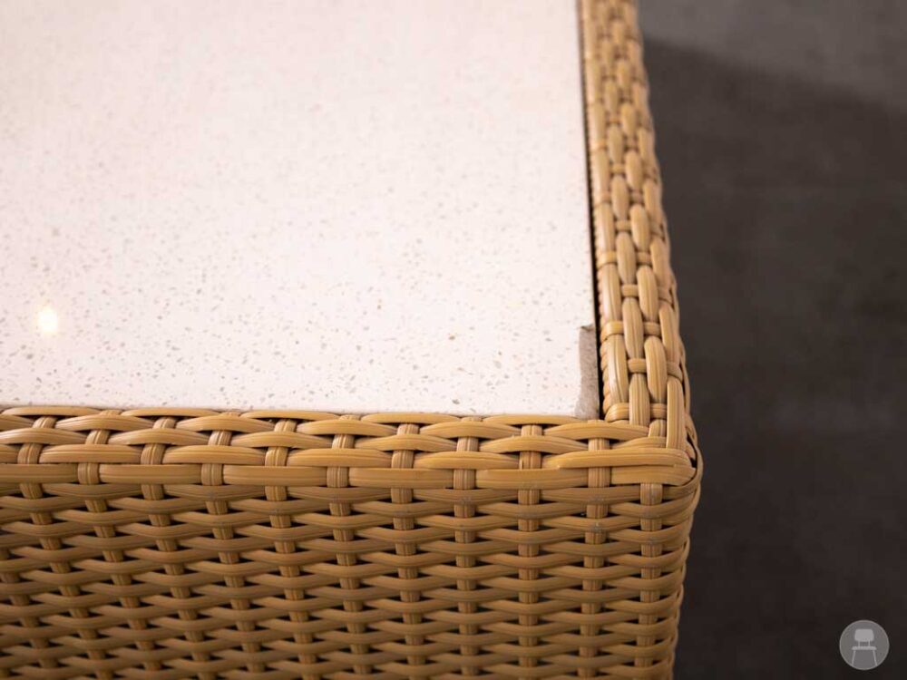 Salontafel Wicker Sany beige 120x65cm