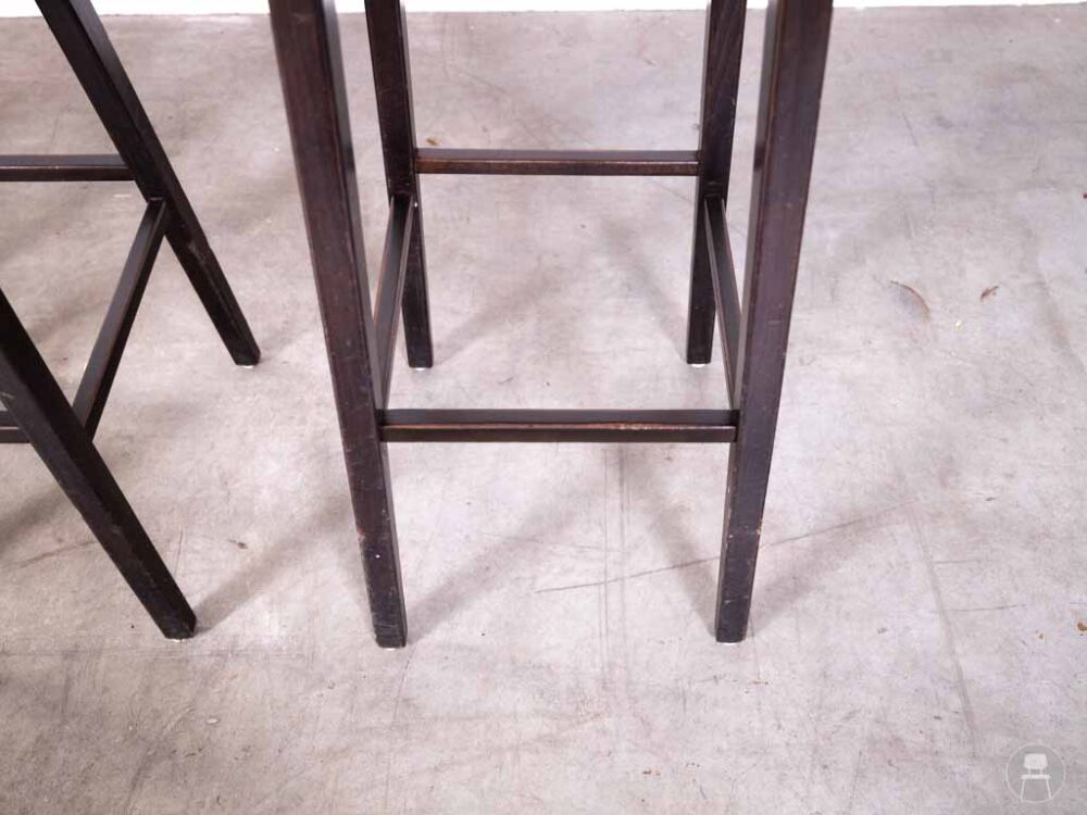 1 set 3 stuks Barkruk Flashy HS donkerbruin Satelliet