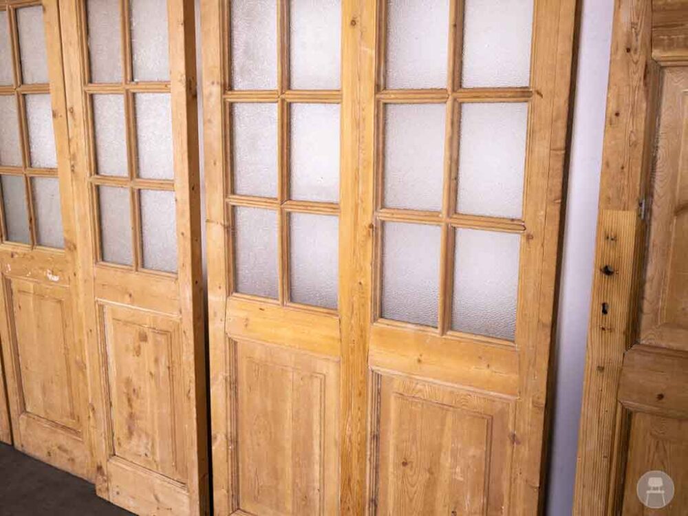 1 set 5 stuks Deur grenen Vintage paneel