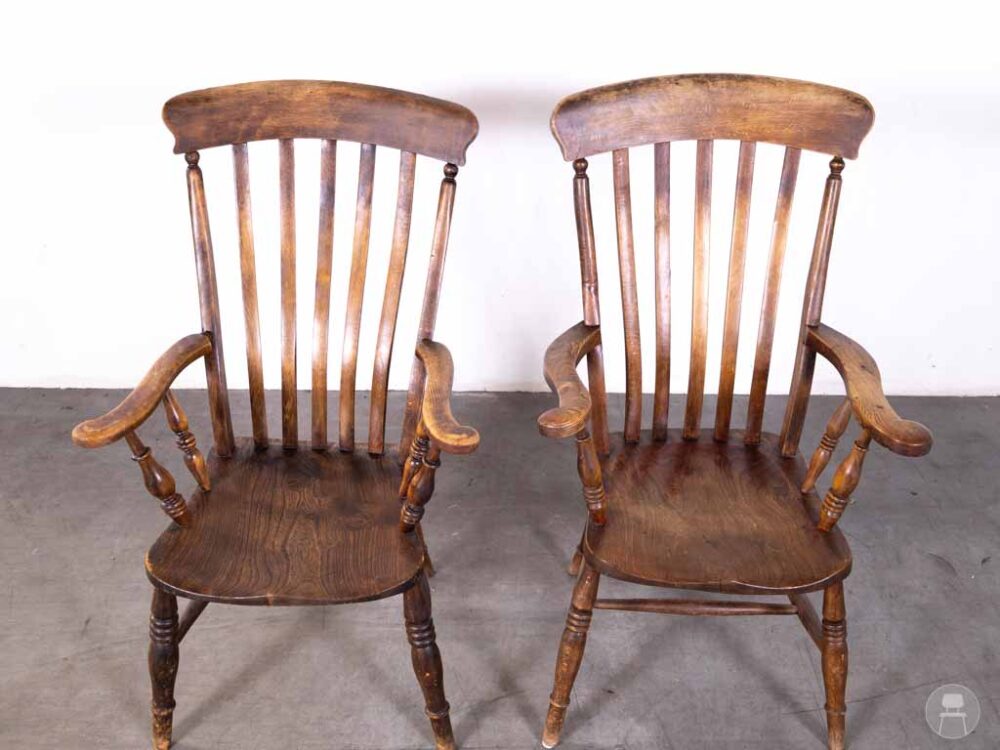 1 set 2 stuks Horecastoel Hans bruin