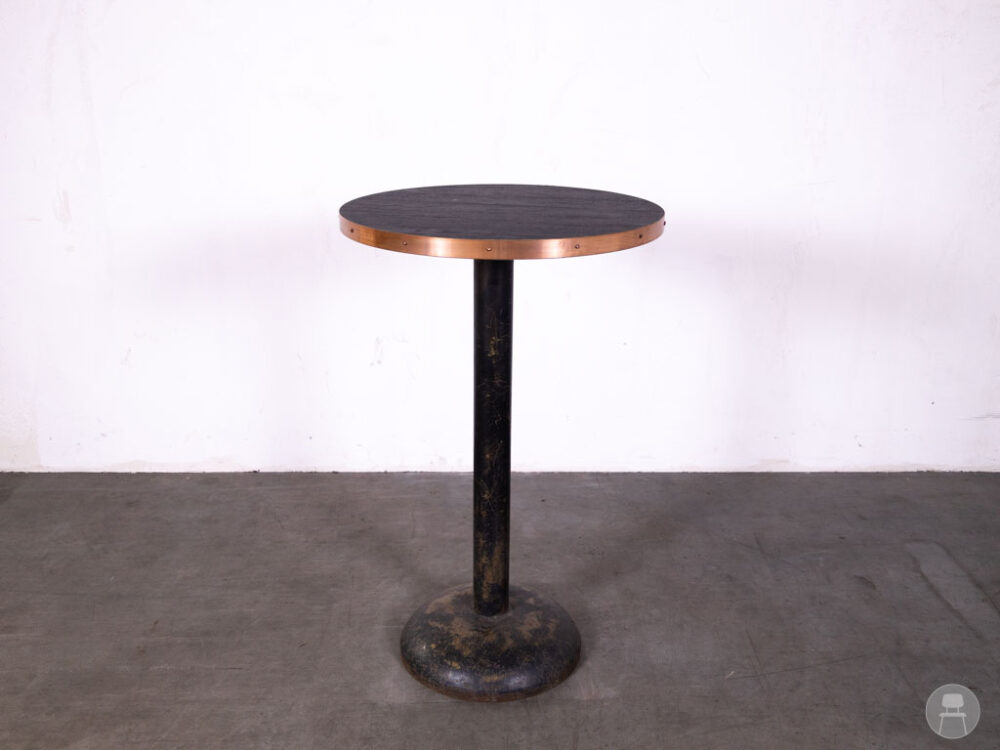 Statafel Lauren zwart Satelliet 70cm rond
