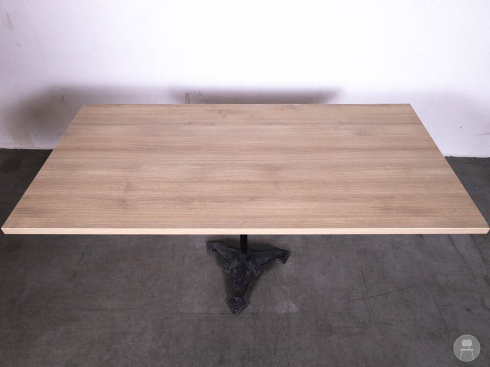 Tafelblad Carlos eikenlook licht Satelliet 160x80cm