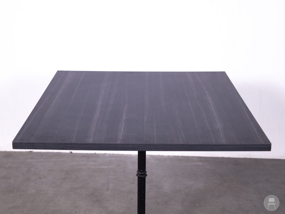 Tafelblad Marie zwart Satelliet 90x90cm