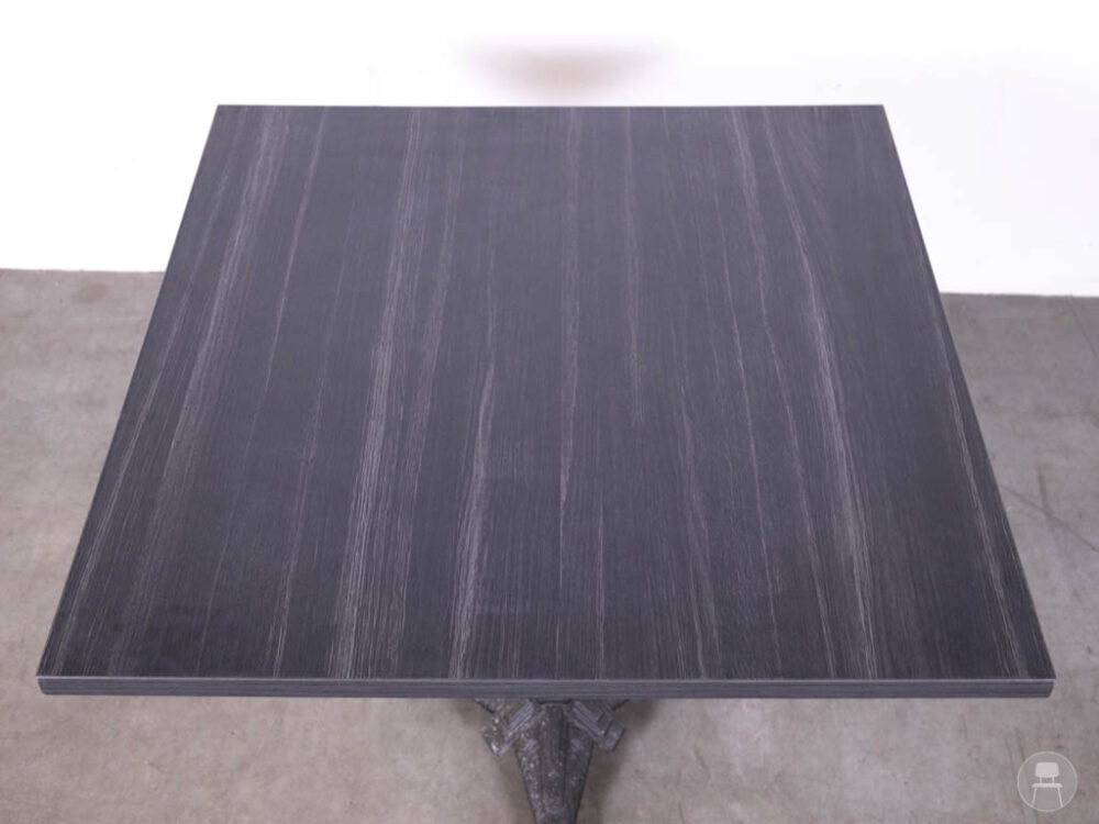 Tafelblad Marie zwart Satelliet 90x90cm