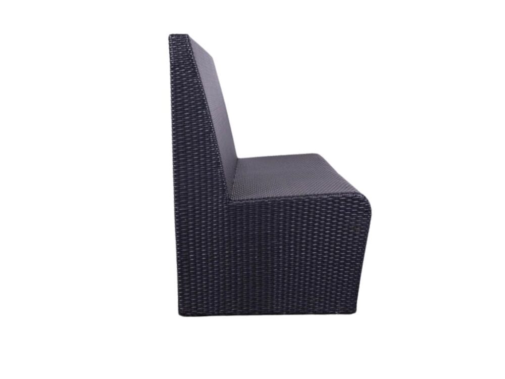 Terrasbank Wicker Scandinavia 120cm