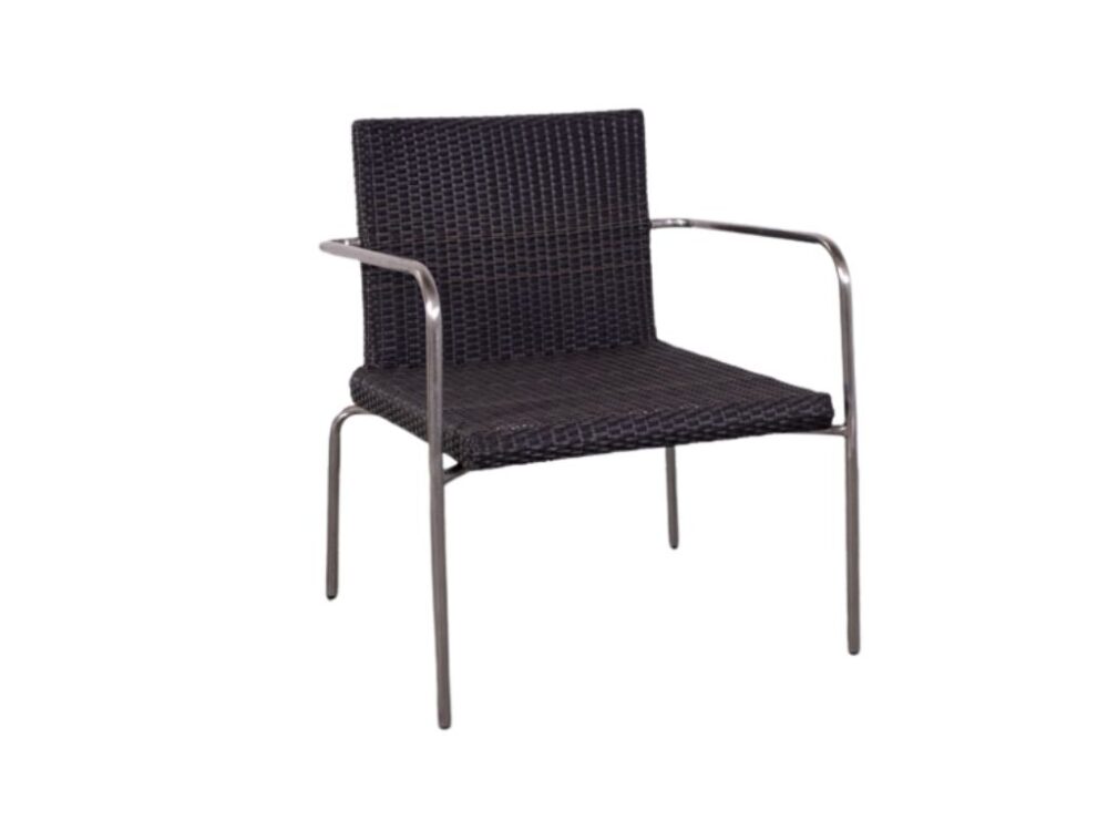 Terrasstoel Wicker Yarvik lounge NIEUW 