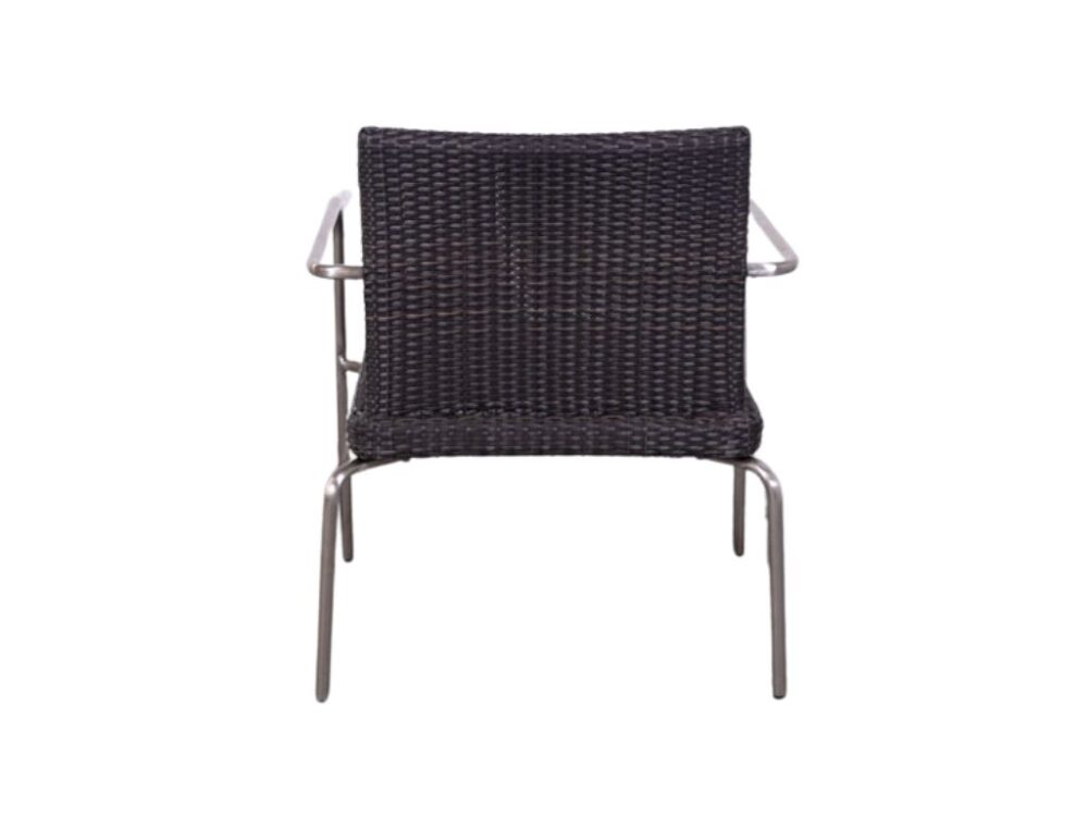 Terrasstoel Wicker Yarvik lounge NIEUW 