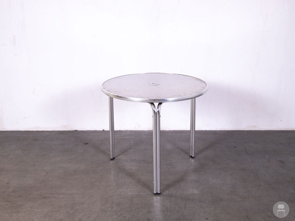 Terrastafel Bistro Mo Aluminium 80cm rond