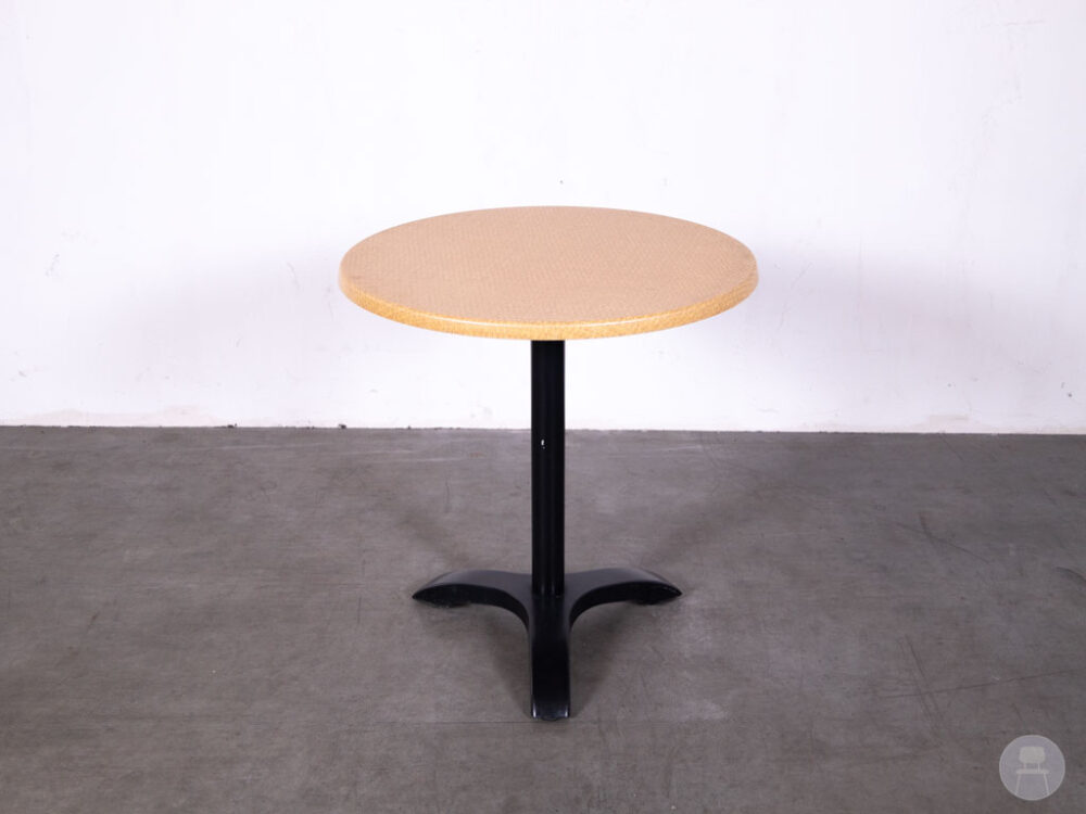 Terrastafel Lorenzo wicker look Satelliet 70cm rond