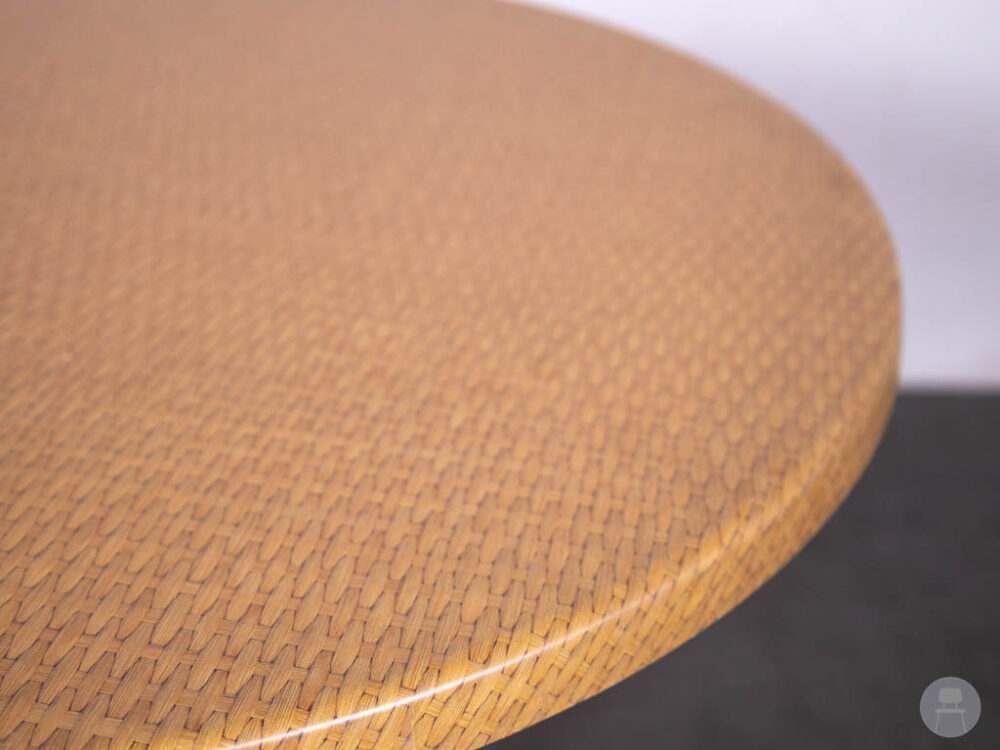 Terrastafel Lorenzo wicker look Satelliet 70cm rond