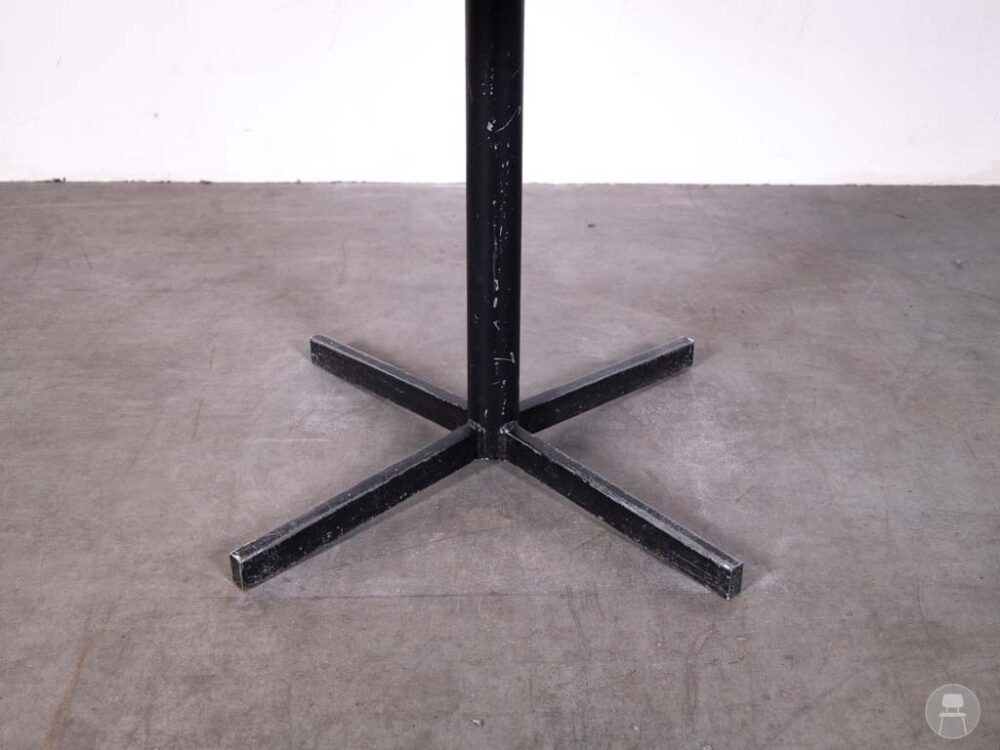 Terrastafel Teak Joop zwart 80x80cm