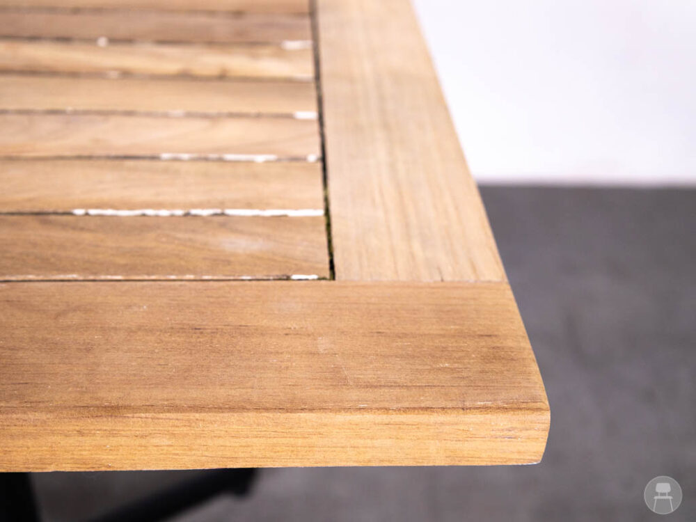 Terrastafel Teak Mario Stable table Satelliet 80x80cm