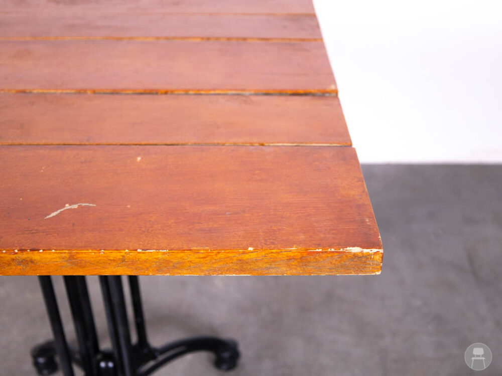 Terrastafel Teak Sanne bruin lak 70x70xm