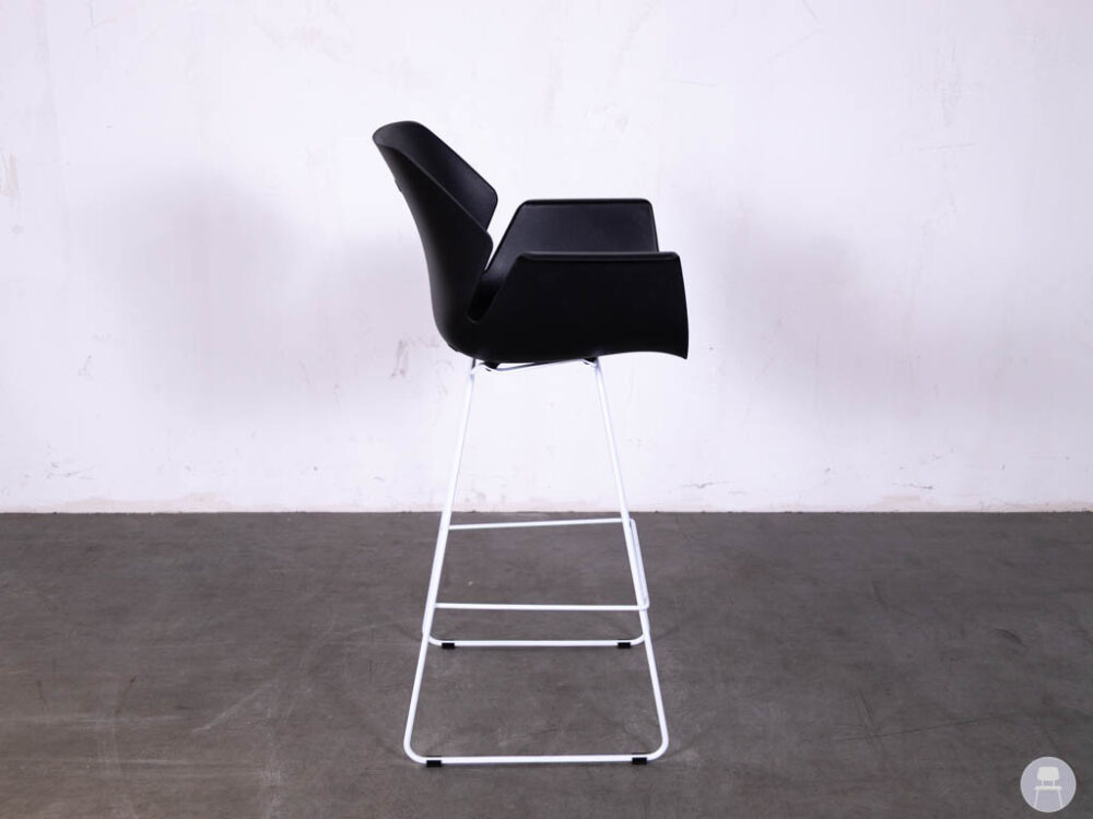Barkruk TOOON zwart/wit