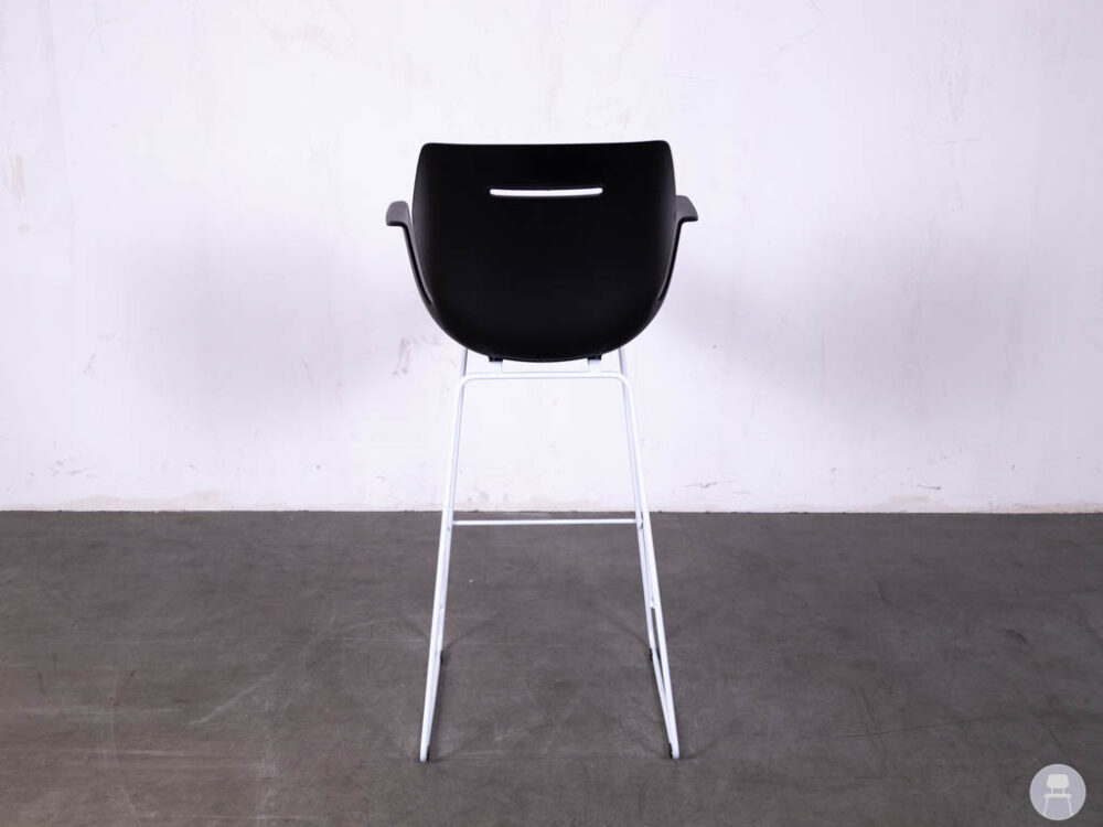 Barkruk TOOON zwart/wit