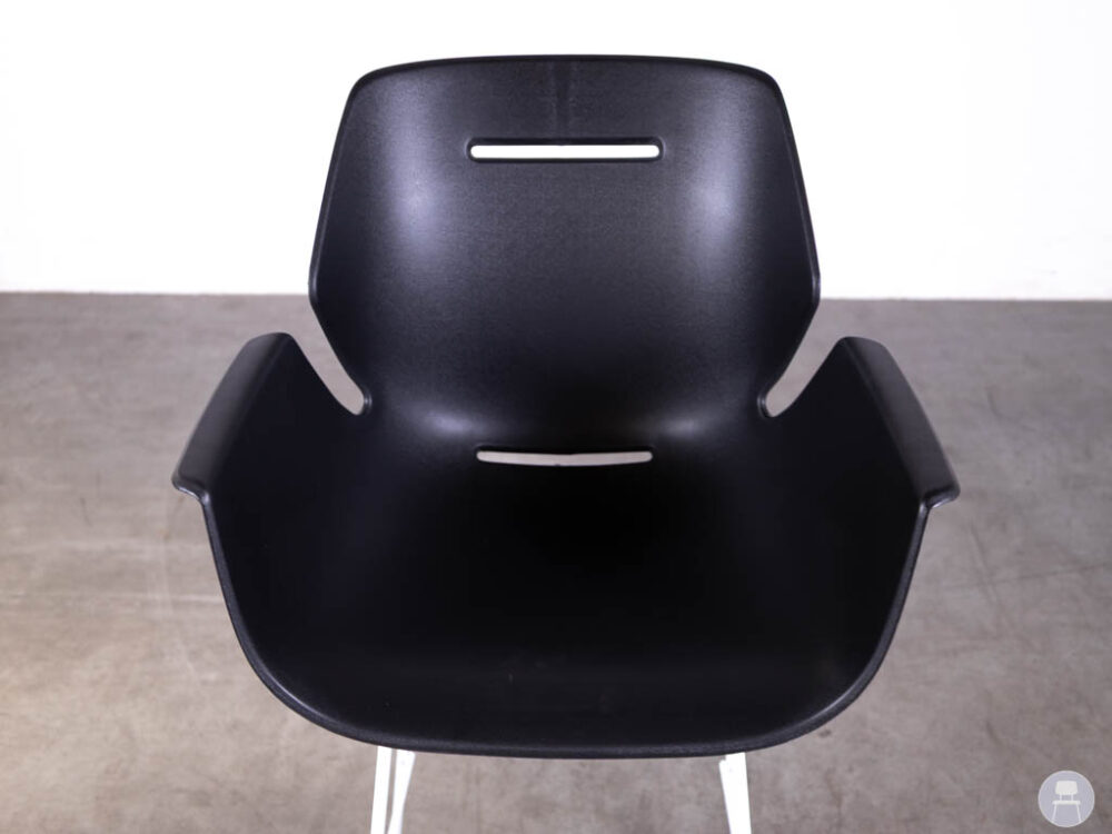Barkruk TOOON zwart/wit