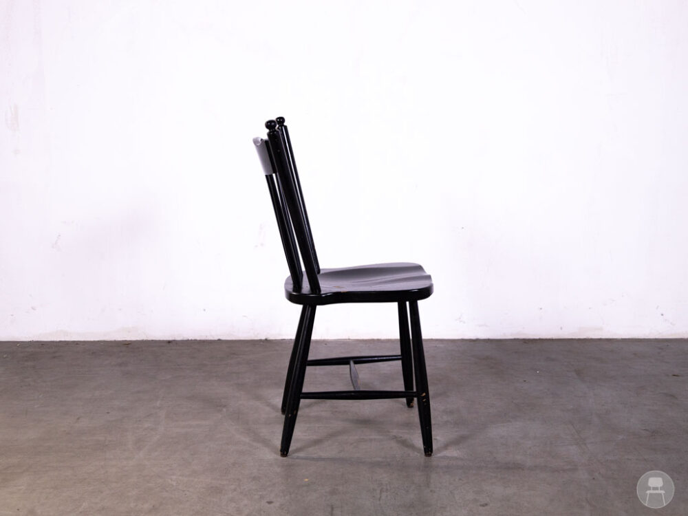 Cafestoel Ron zwart