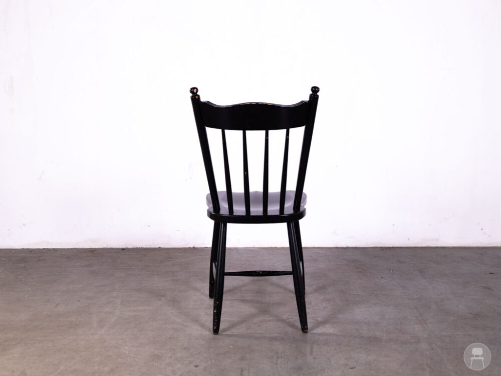 Cafestoel Ron zwart