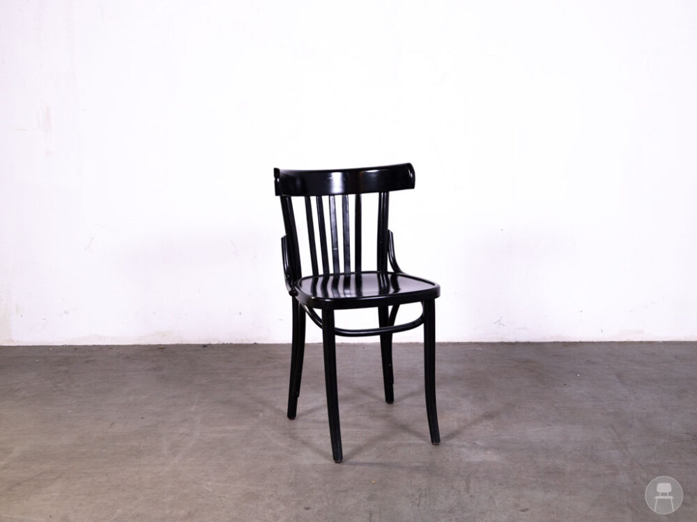 Cafestoel Spijl Maurice zwart