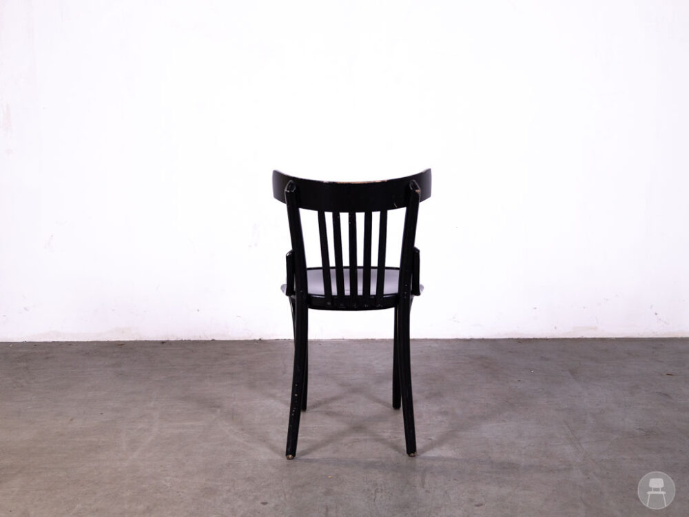 Cafestoel Spijl Maurice zwart