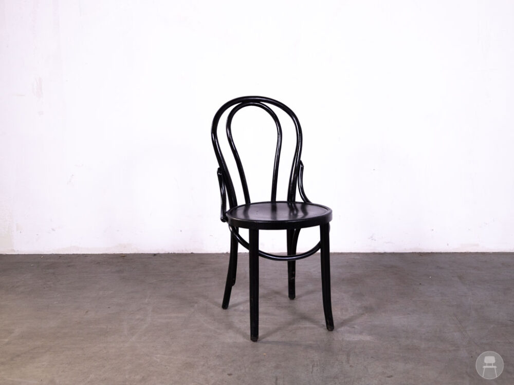 Cafestoel Thonet Frans zwart