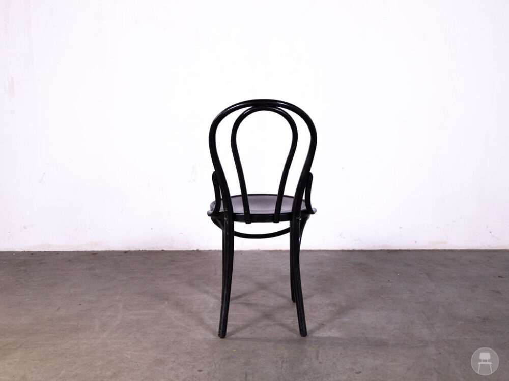 Cafestoel Thonet Frans zwart