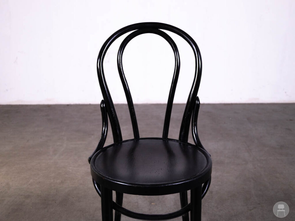 Cafestoel Thonet Frans zwart